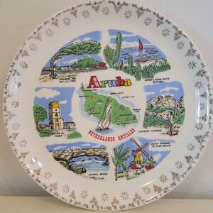 Aruba Souvenir Decorative Plate